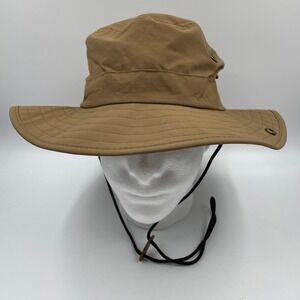 New Infinity Headwear Boonie Ripstop Brown Sun Hat UPF 50+ Wide Brim S/M